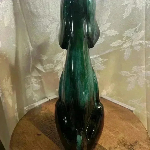 Vintage Canadian Blue Mountain Pottery 14"  Sitting Dog - Picture 4 of 5